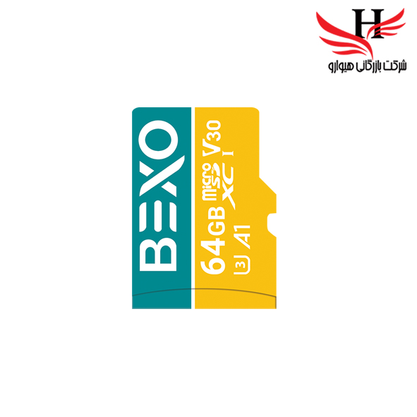 تصویر کارت حافظه بکسو با ظرفیت 64 گیگ باسرعت100MB بدون خشاب